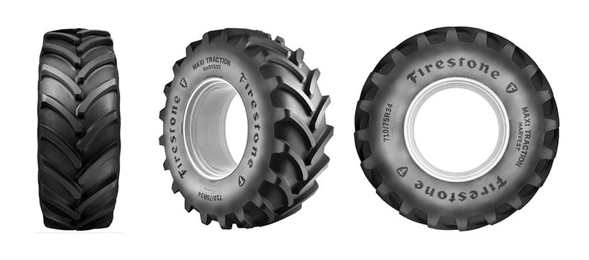 Firestone’s MAXI TRACTION HARVEST