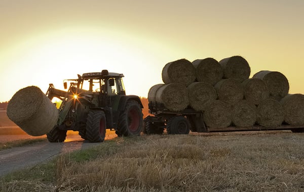 Specific tyres for handling operations