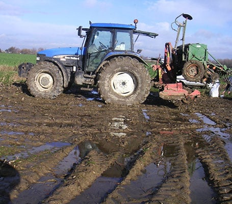 Risk of slippage and getting stuck